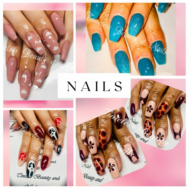 Acrylic Extensions, Gel Extensions, Manicure, Pedicure, File & Polish, Gel polish.